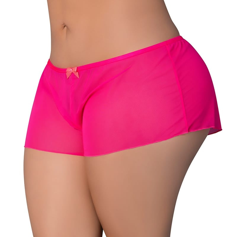 MS Pink Kink Flowy Boy Short Pink Q