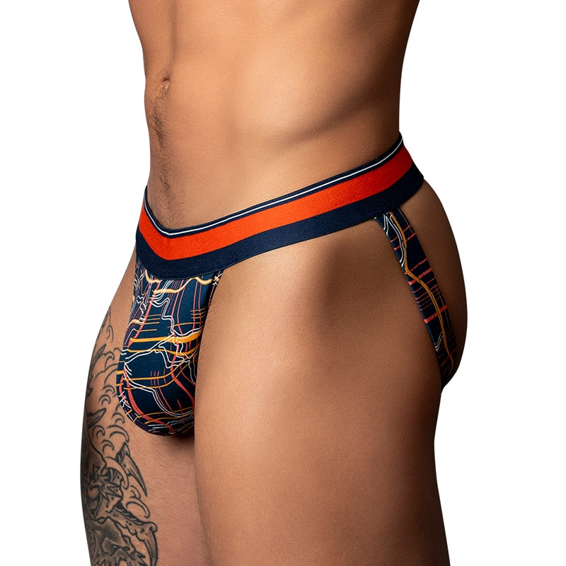 MP Soo Cumfy Jock Navy/Orange SM