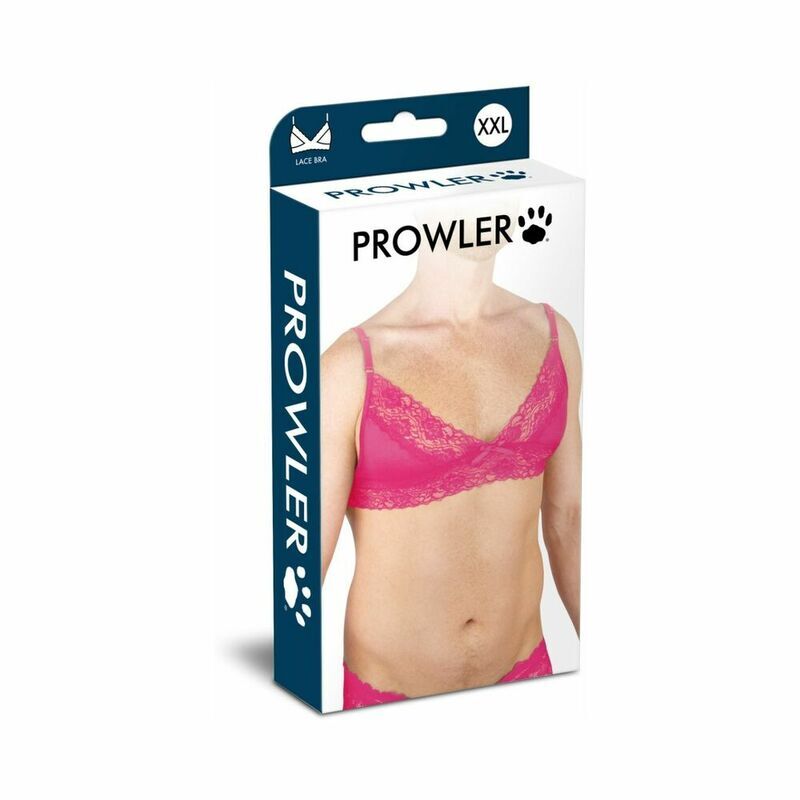 Prowler Pink Lace Bra Xxlarge