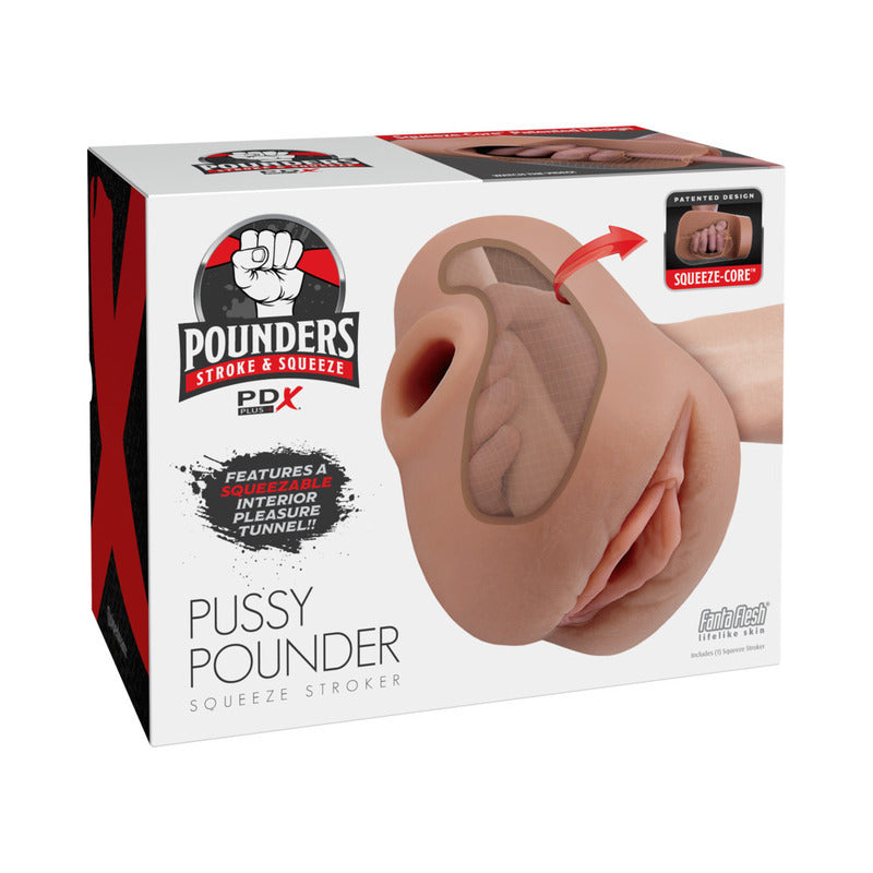 PDX Plus Pussy Pounder Squeeze Stroke Br
