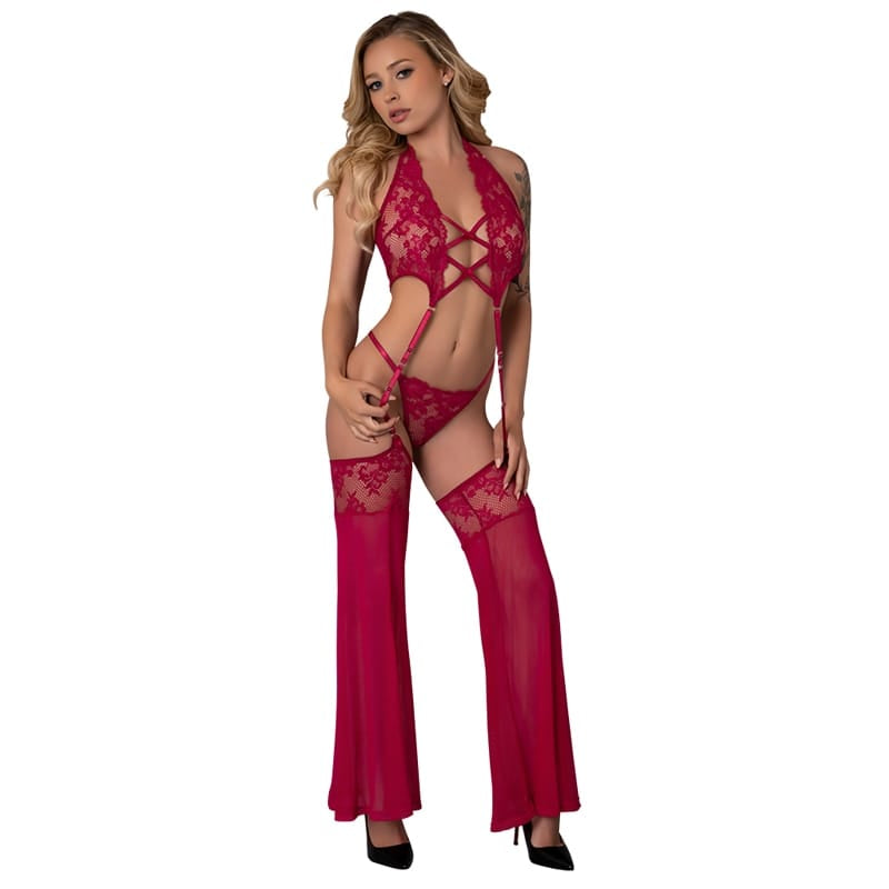 MS Black Cherry Plunge Chap Cheeky Ch SM