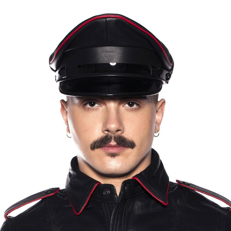 Prowler RED Military Cap Blk/Red 59cm L