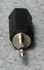 In-Line 2.5mm to 3.5mm Adapter