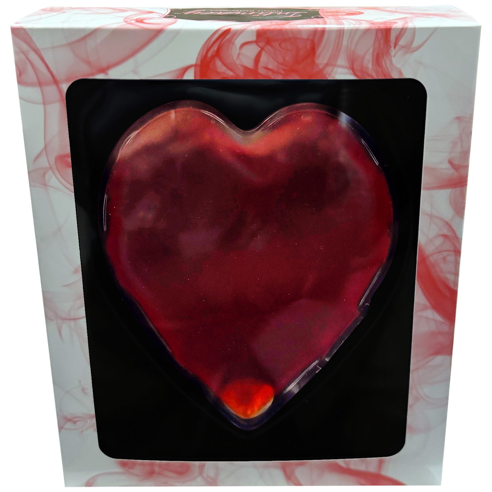 Red intimacy heart massager