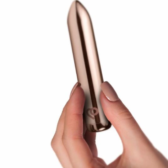 Golden rose rechargeable bullet rose gold