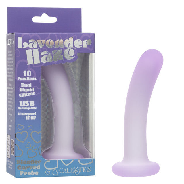 Lavender haze slender curved probe