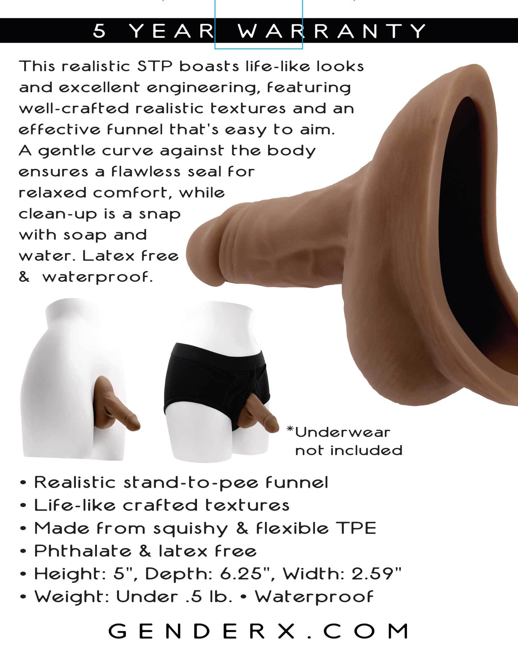 Accessories & Penis Pumps Stand to Pee - Dark