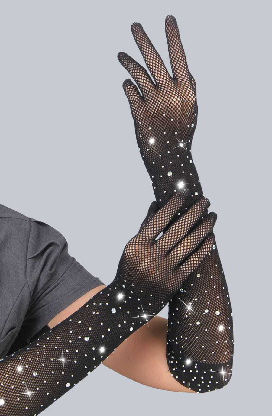 Accessories Yesx YX861 Sparkly Gloves