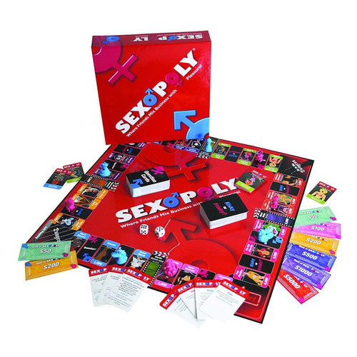 ADULT PARTY GAMES Sexopoly Game