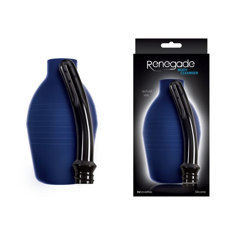 Anal - Douches and Enemas Renegade Body Cleanser Douche Blue