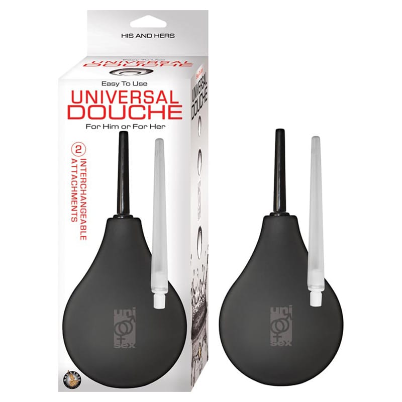Anal - Douches and Enemas Universal Douche-Black