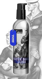 ANAL LUBES, LOTIONS, SPRAYS & CREAMS Tom of Finland Water Based Lube- 8 oz