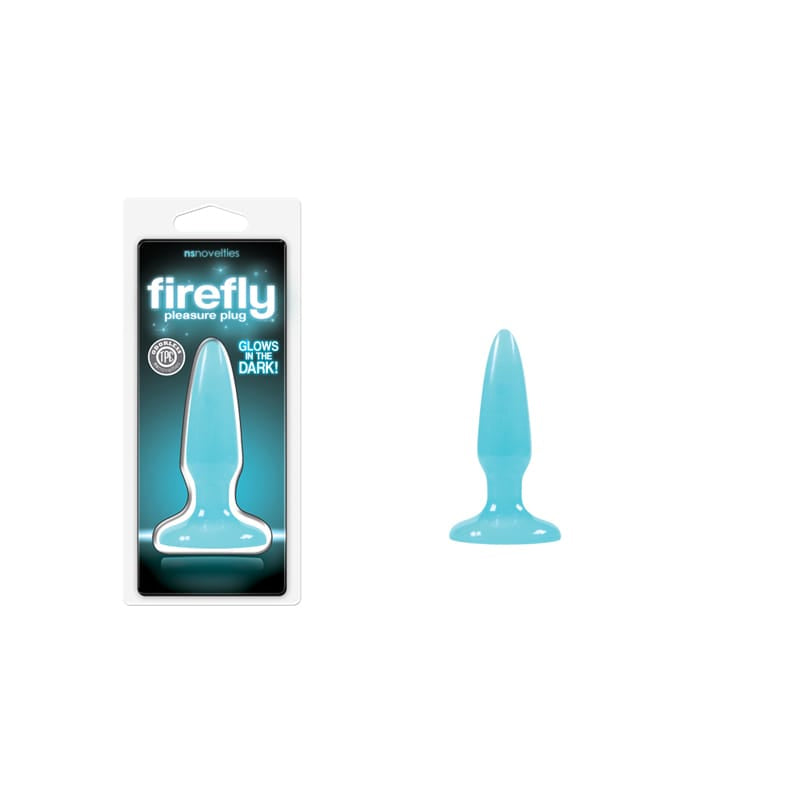Anal - Plugs and Probes non vibrating Firefly Pleasure Plug Mini Blue