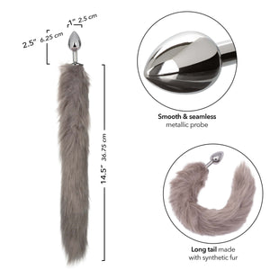 Anal Plugs Running Wild Tail - Grey