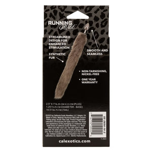 Anal Plugs Running Wild Tail - Grey