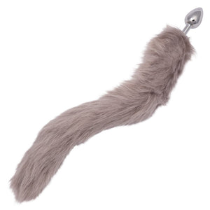 Anal Plugs Running Wild Tail - Grey