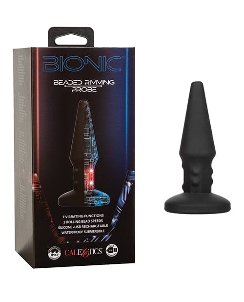 Anal Probes Bionic Beaded Rimming Probe – Vibrating Silicone Anal Probe