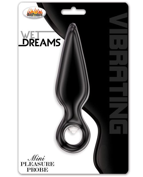 Anal Probes Wet Dreams Mini Vibrating Anal Probe – 4-Speed Black
