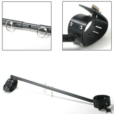 Ankle and Wrist Restraints Adjustable Spreader Bar with Cuffs
