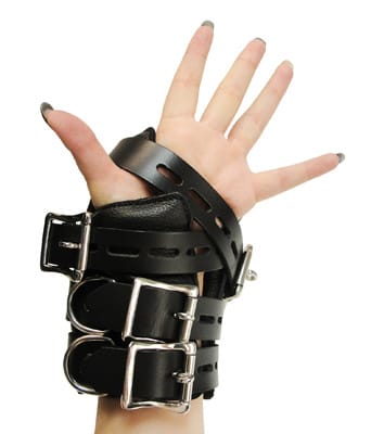 Ankle and Wrist Restraints Strict Leather Four Buckle Suspension Cuffs