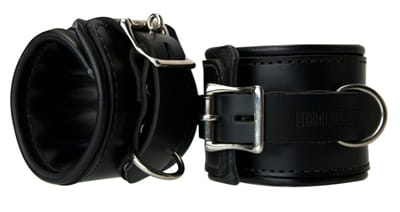 Ankle and Wrist Restraints Strict Leather Padded Premium Locking Ankle Restraints