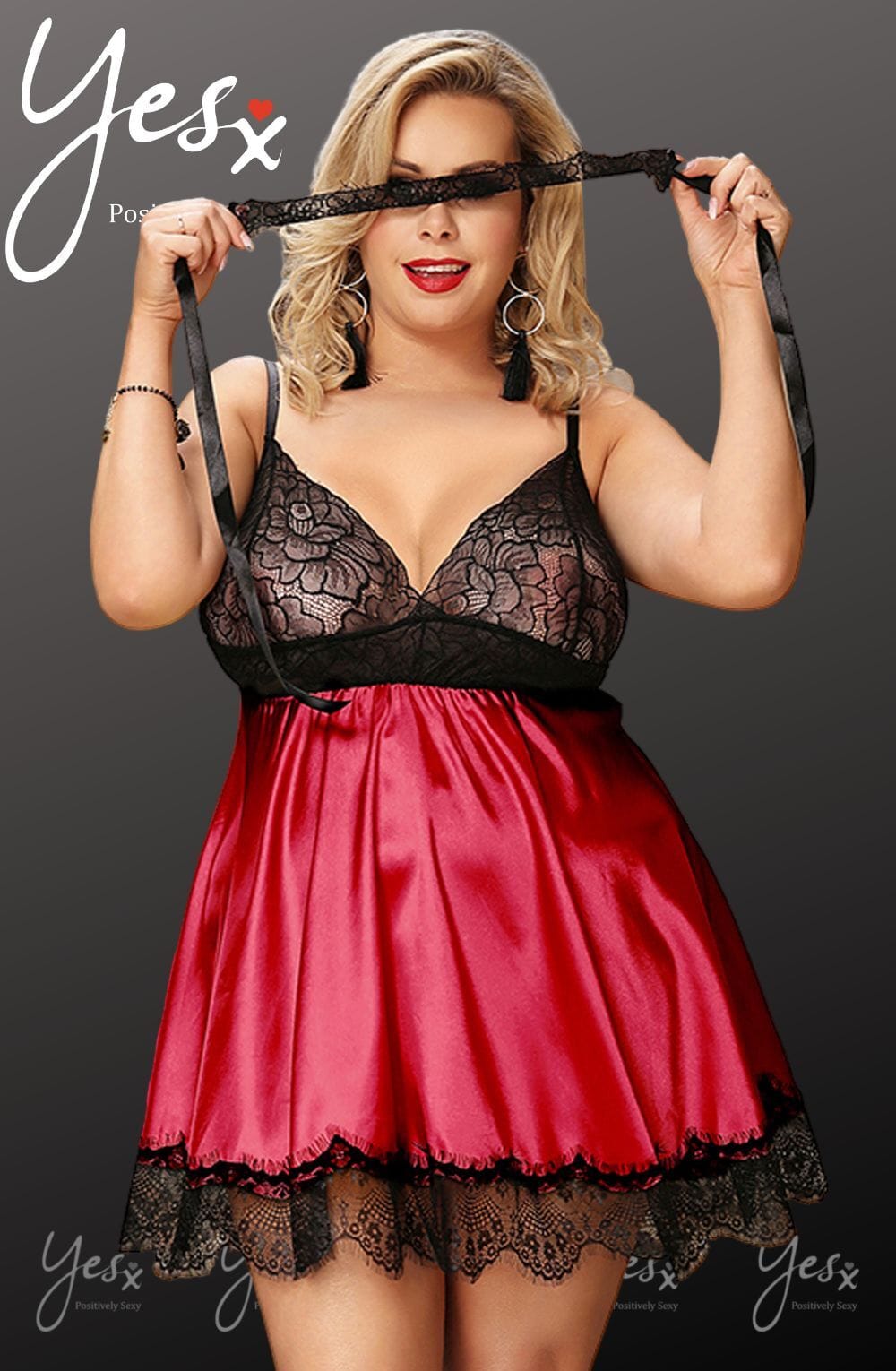 Babydolls YesX YX832Q Babydoll & Blindfold