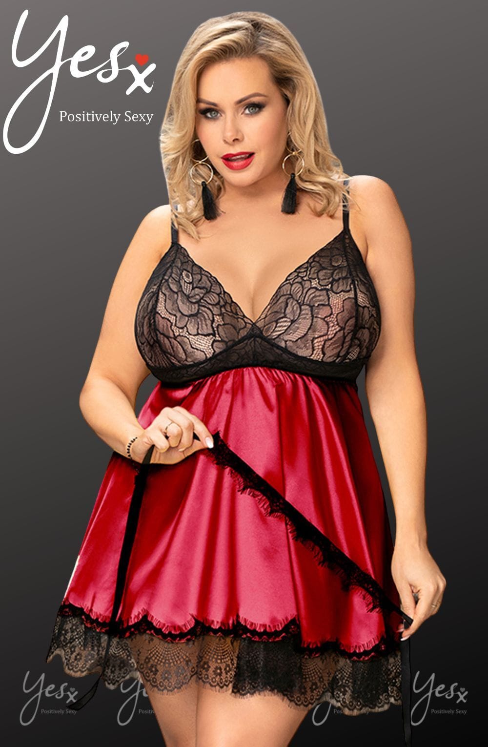 Babydolls YesX YX832Q Babydoll & Blindfold