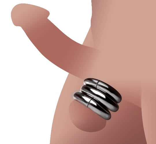 Ball Stretchers Magnetize Stainless Steel Magnetic Super Stretcher 3 Pack