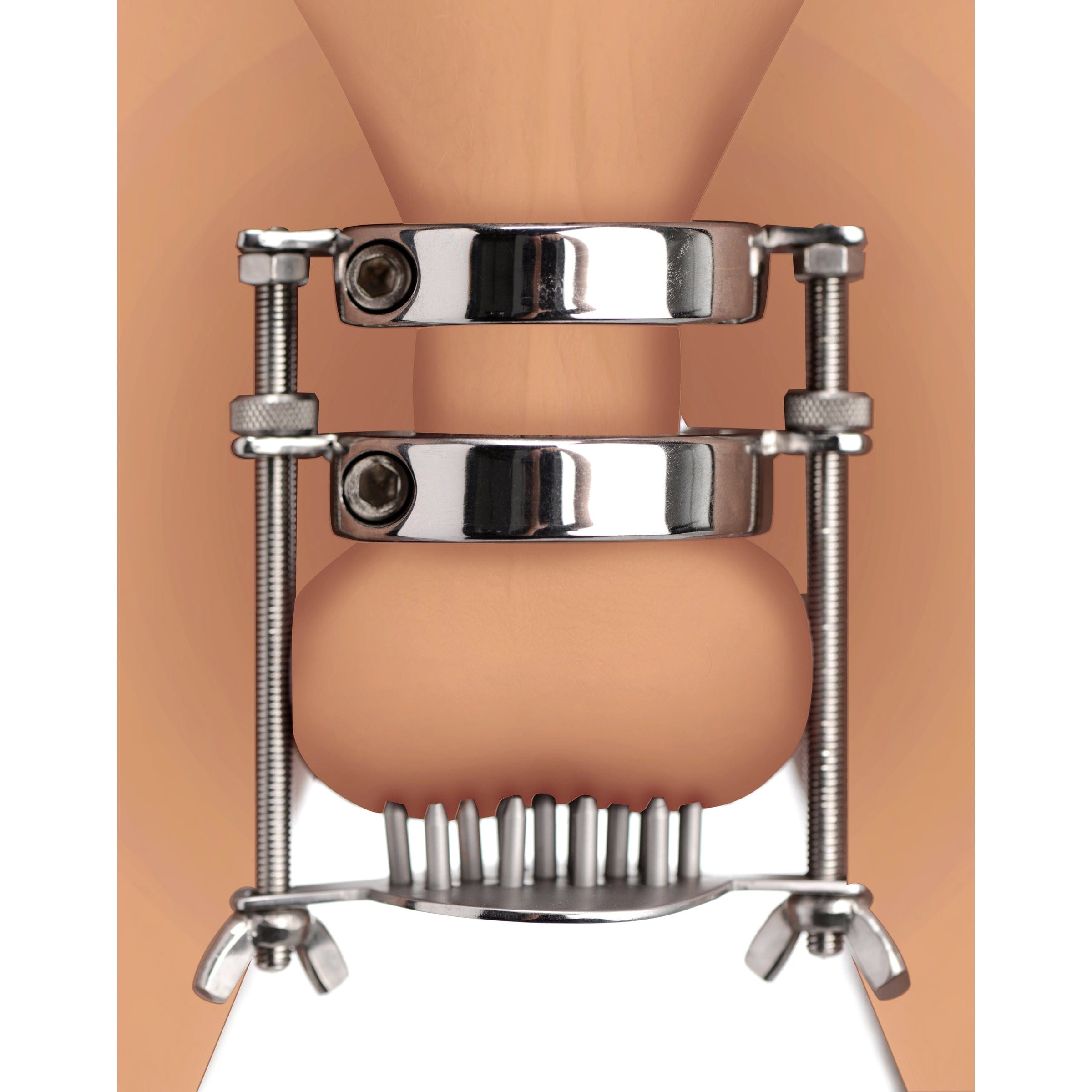 Ball Stretchers Stainless Steel Spiked CBT Ball Stretcher & Crusher