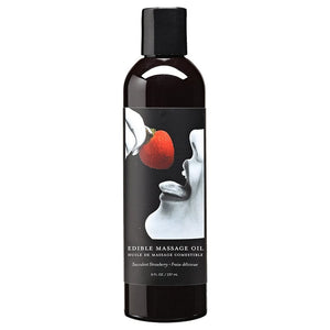 Bath & Body - Oils LotionsMists &Dusts EB Edible Massage Lotion Strawberry 8oz