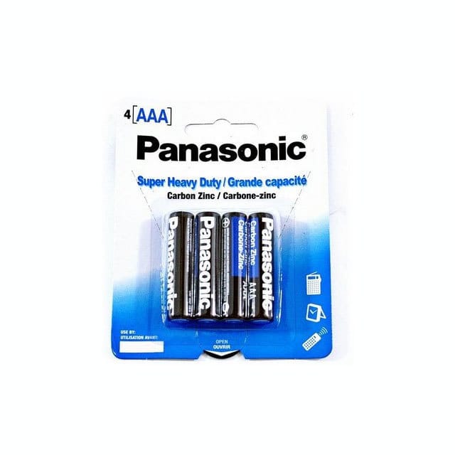 Batteries Panasonic AAA (4pk)