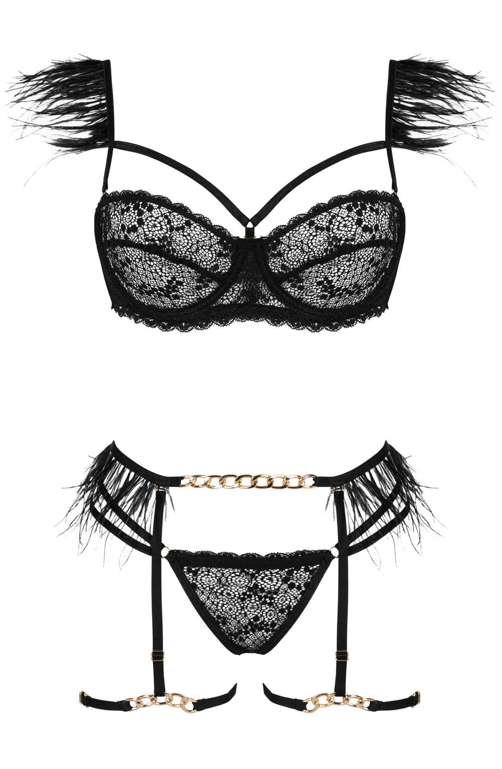 Bedroom Wear Beauty Night BN6713 Crystal Black