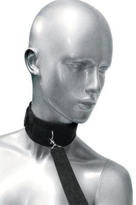 Beginner Bondage Frisky 46 Inch Leash and Collar Set