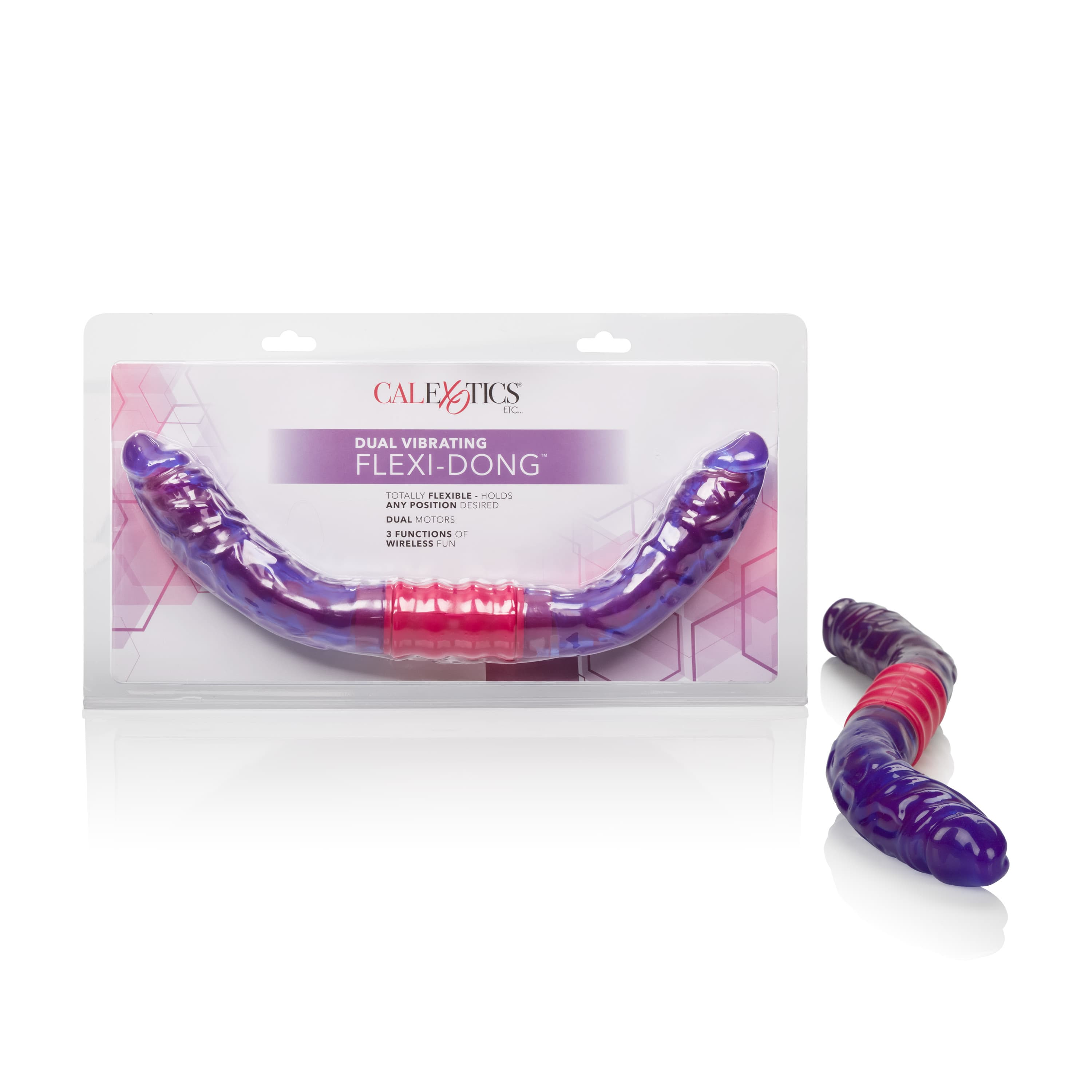 Bendable Dildos Dual Vibrating Flexi Dong