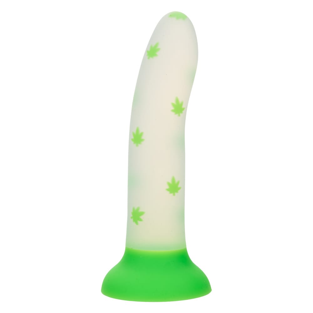 Bendable Dildos Glow Stick Leaf - Green