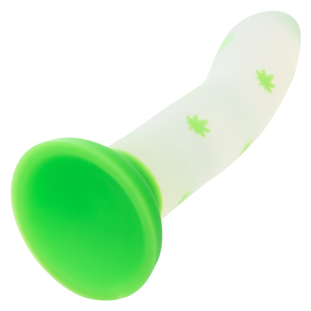 Bendable Dildos Glow Stick Leaf - Green