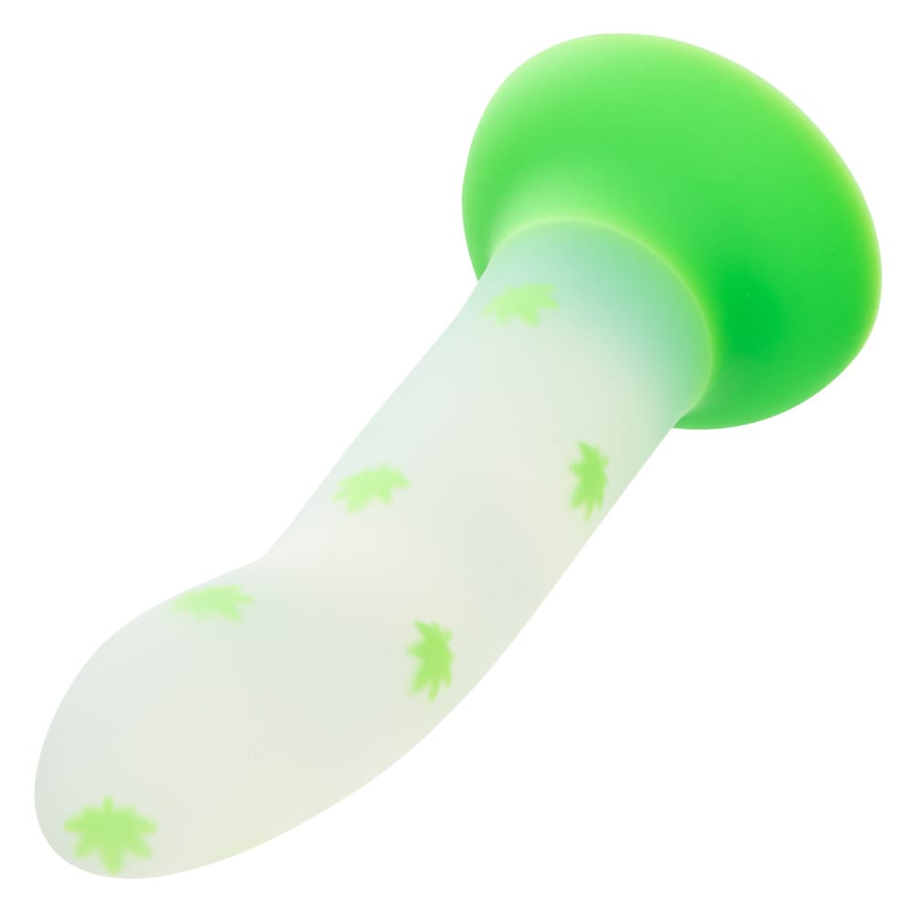 Bendable Dildos Glow Stick Leaf - Green