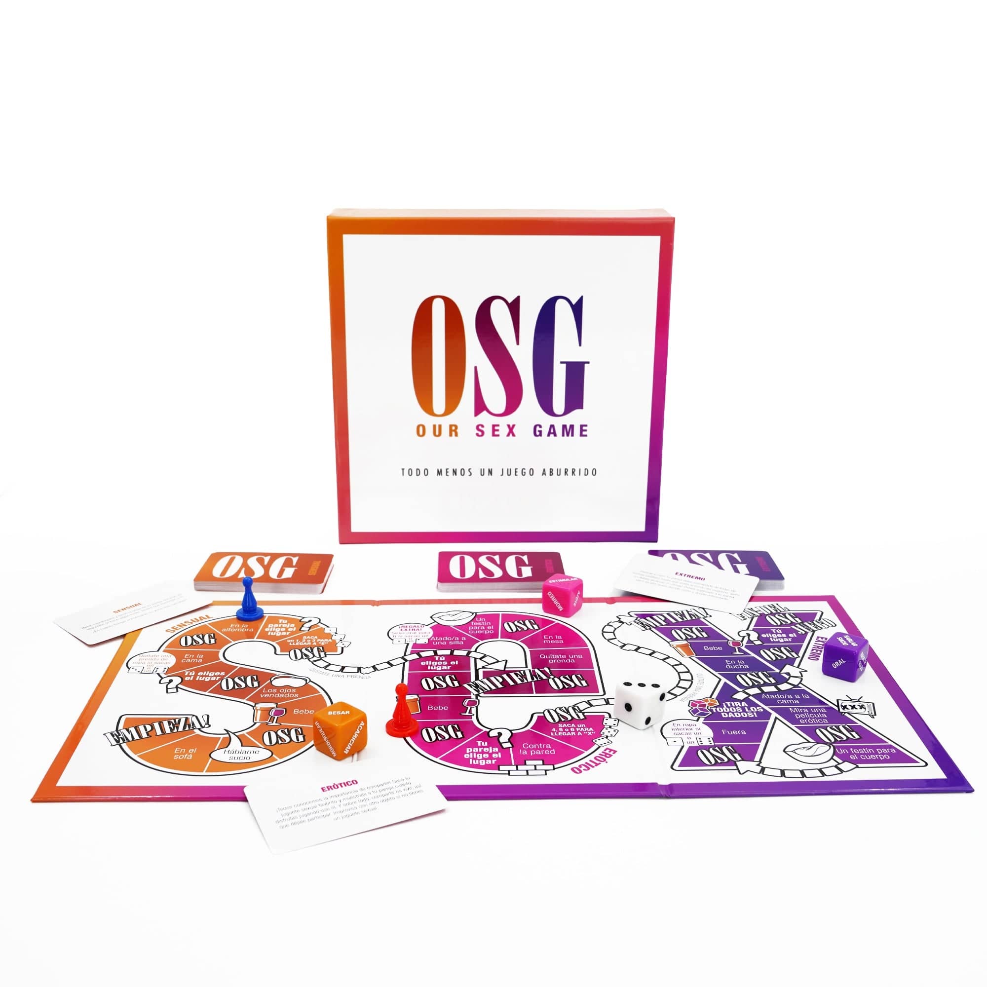 Board Games Our Sex Game Spanish Edition – Adult Couples Board Game
