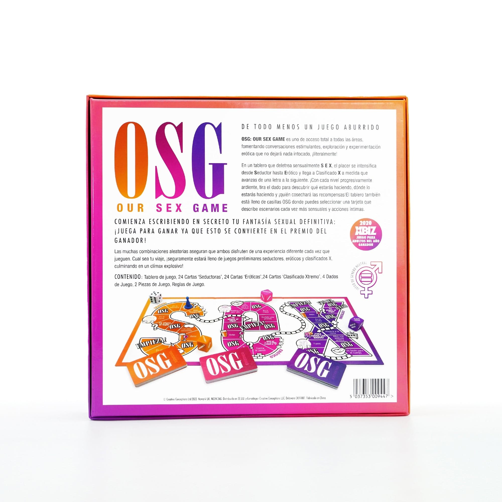 Board Games Our Sex Game Spanish Edition – Adult Couples Board Game