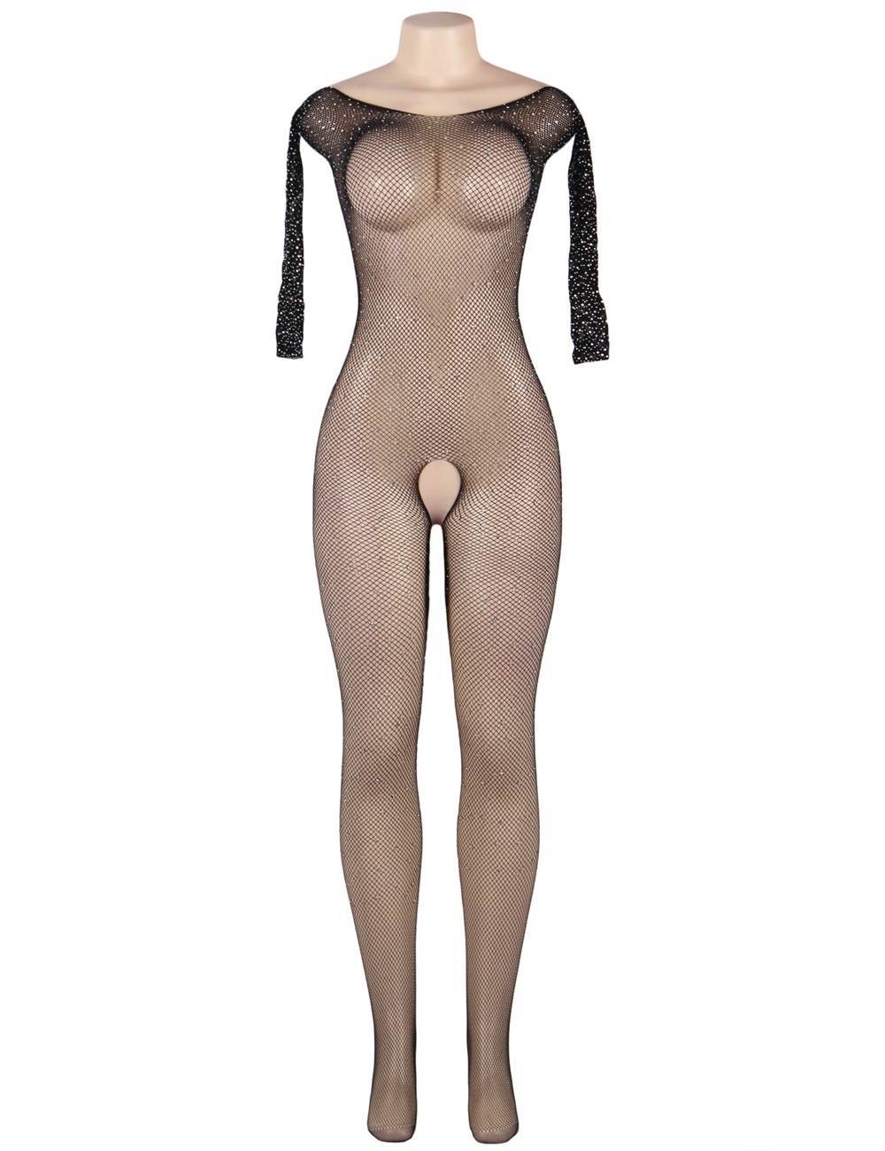 Bodies YesX YX864 Fishnet Sparkly Bodystocking