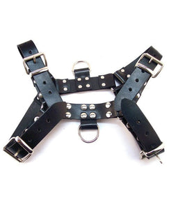 Body Harnesses Rouge Over the Head XLarge Harness - Black