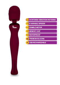 Body Massagers Sultry - Ruby - Intense Handheld Wand Massager