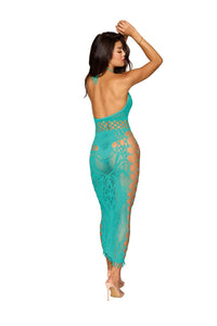 Body Stockings Bodystocking Gown Dmnd - One Size - Agate
