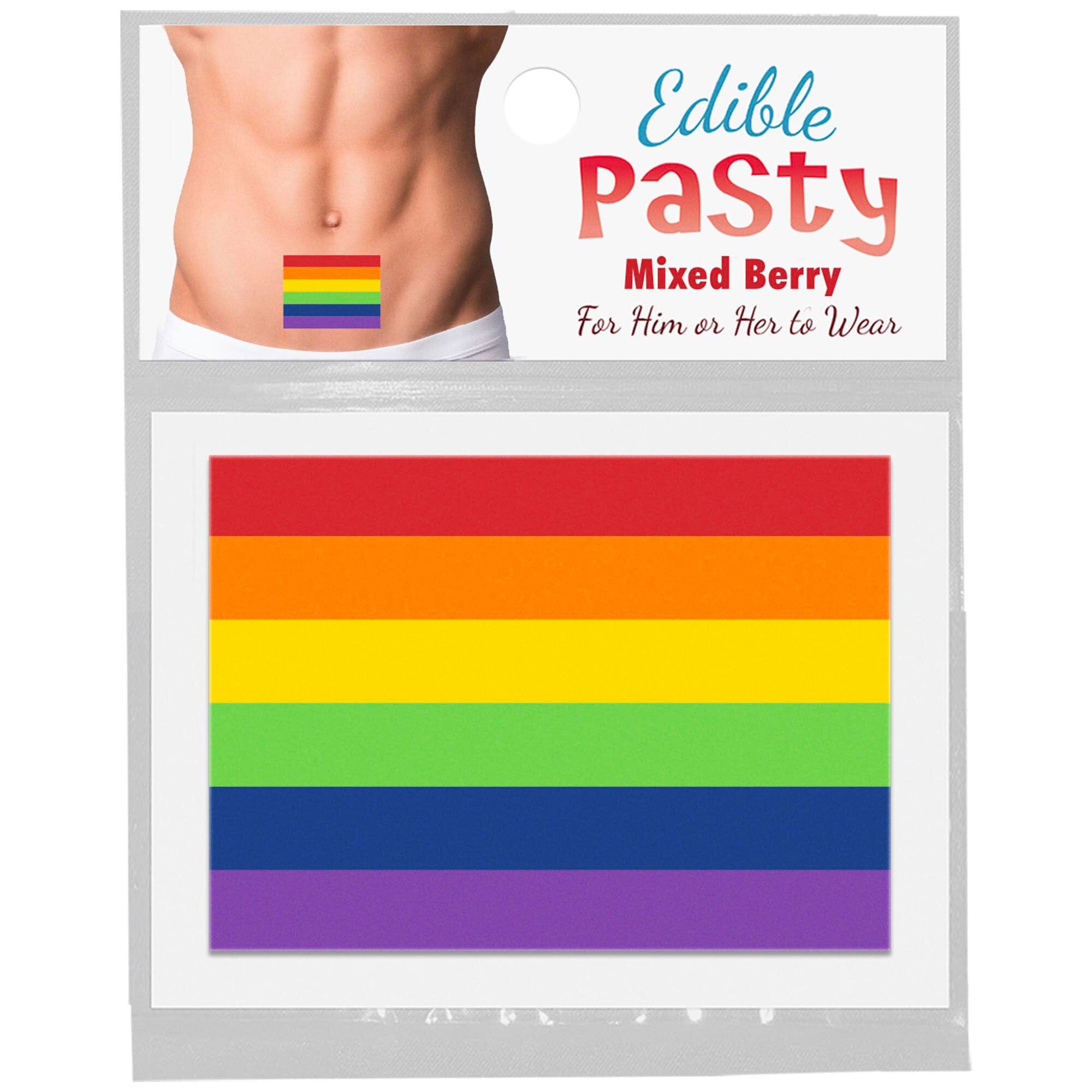 Body Topping Rainbow Pride Pasty