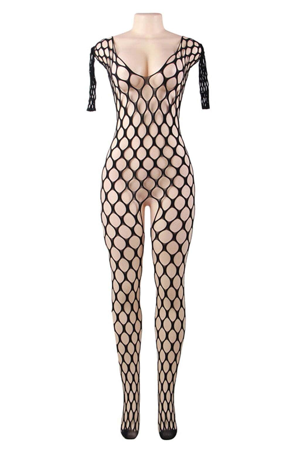 Bodystocking BLACK / ONE SIZE YesX YX811 Bodystocking