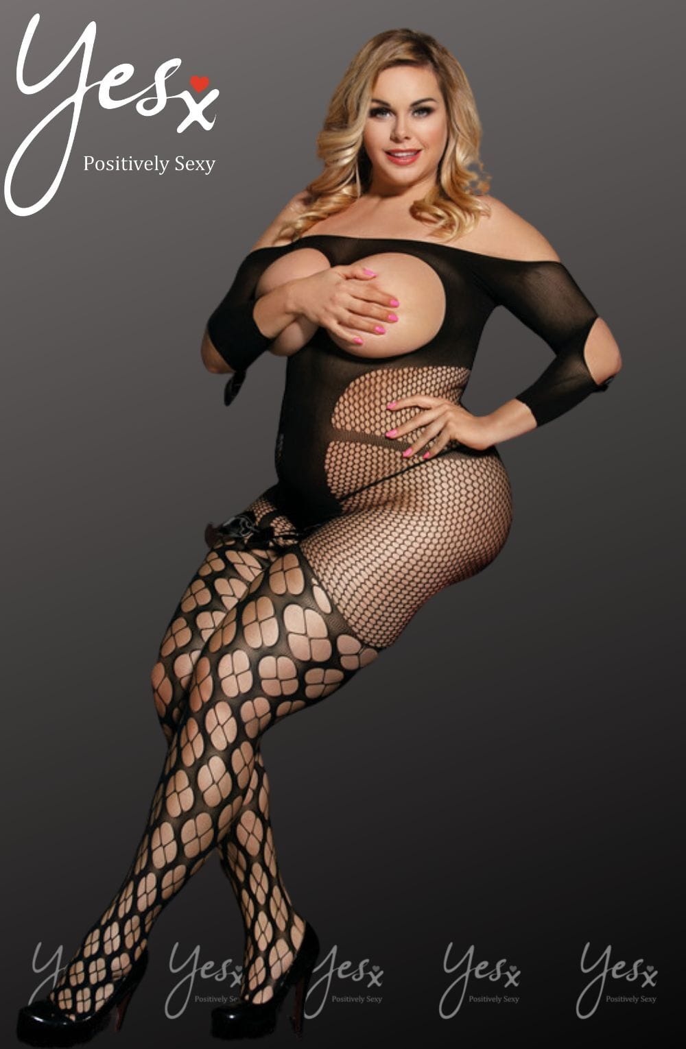 Bodystocking YesX YX815Q Bodystocking up to 5XL