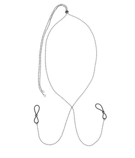 Bondage, Fetish & Kink EX'S & OH'S BODY JEWELRY W/ NIPPLE TIES