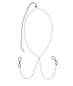Bondage, Fetish & Kink EX'S & OH'S BODY JEWELRY W/ NIPPLE TIES
