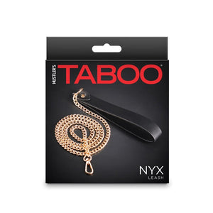 BONDAGE, FETISH & KINK Hustler Taboo Nyx Leash Black