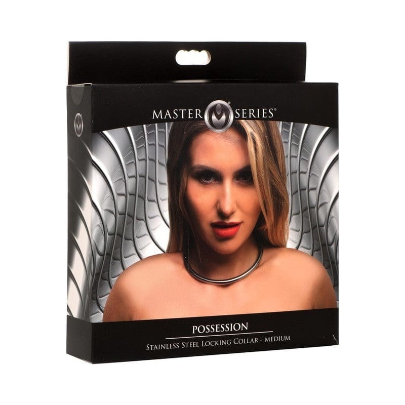 BONDAGE, FETISH & KINK Master Series Possession SS LockCollar M